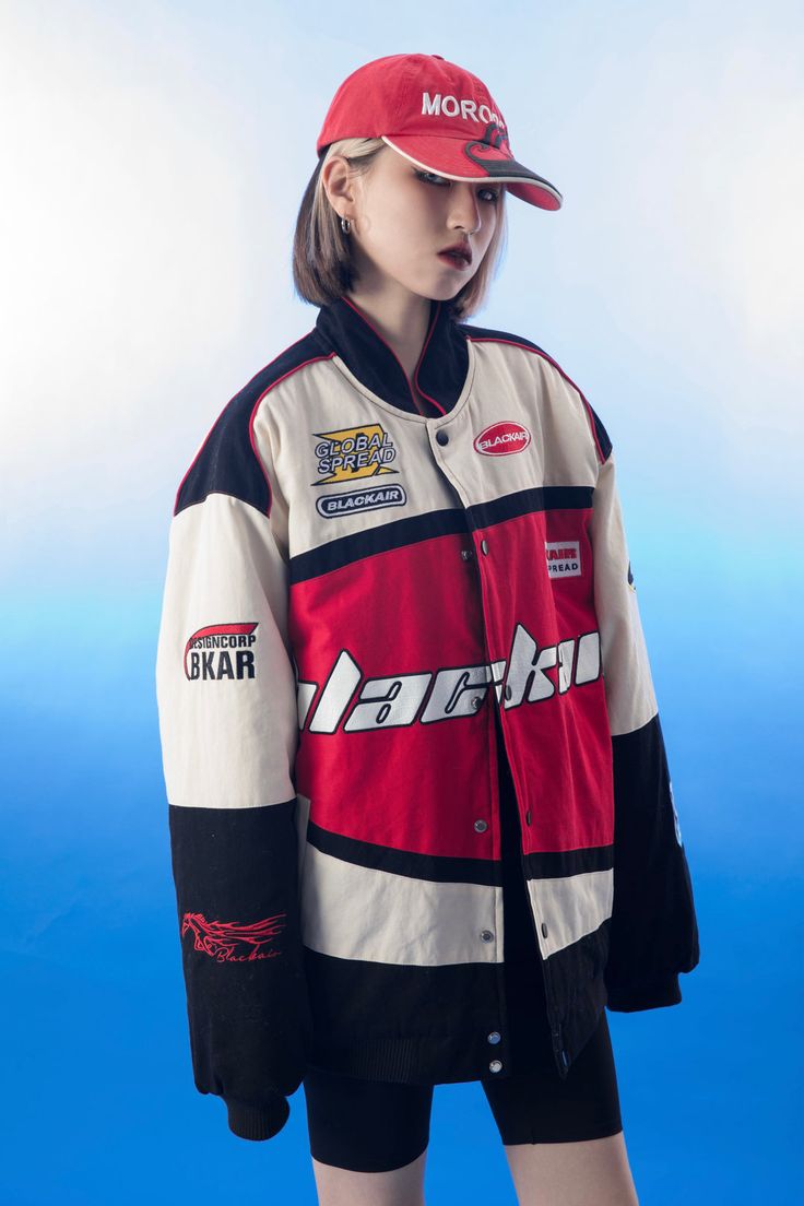 Blackair unique jacket unisex Red& blue colour available now
