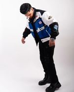 Blackair jacket premium blue and white by Xoratic
