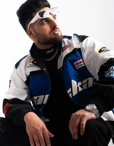 Blackair jacket premium blue and white by Xoratic