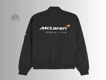 Black performance racing jacket by Xoratic