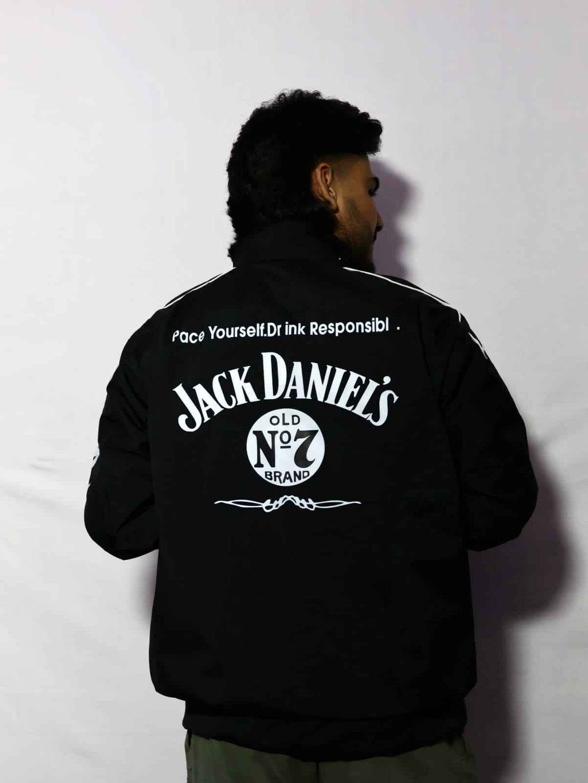 Heritage-style racing jacket DTF print by Xoratic
