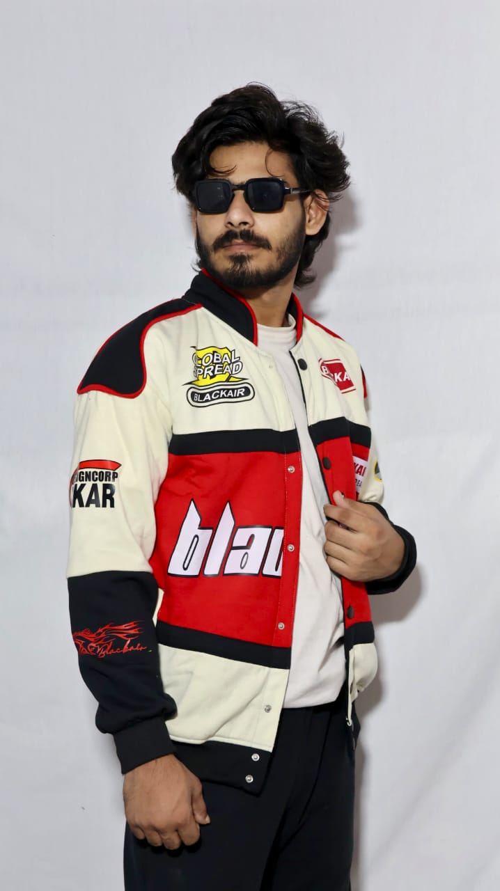 Racing Icon Vintage Black Air Jacket | Classic Motorsport Fashion & Racers