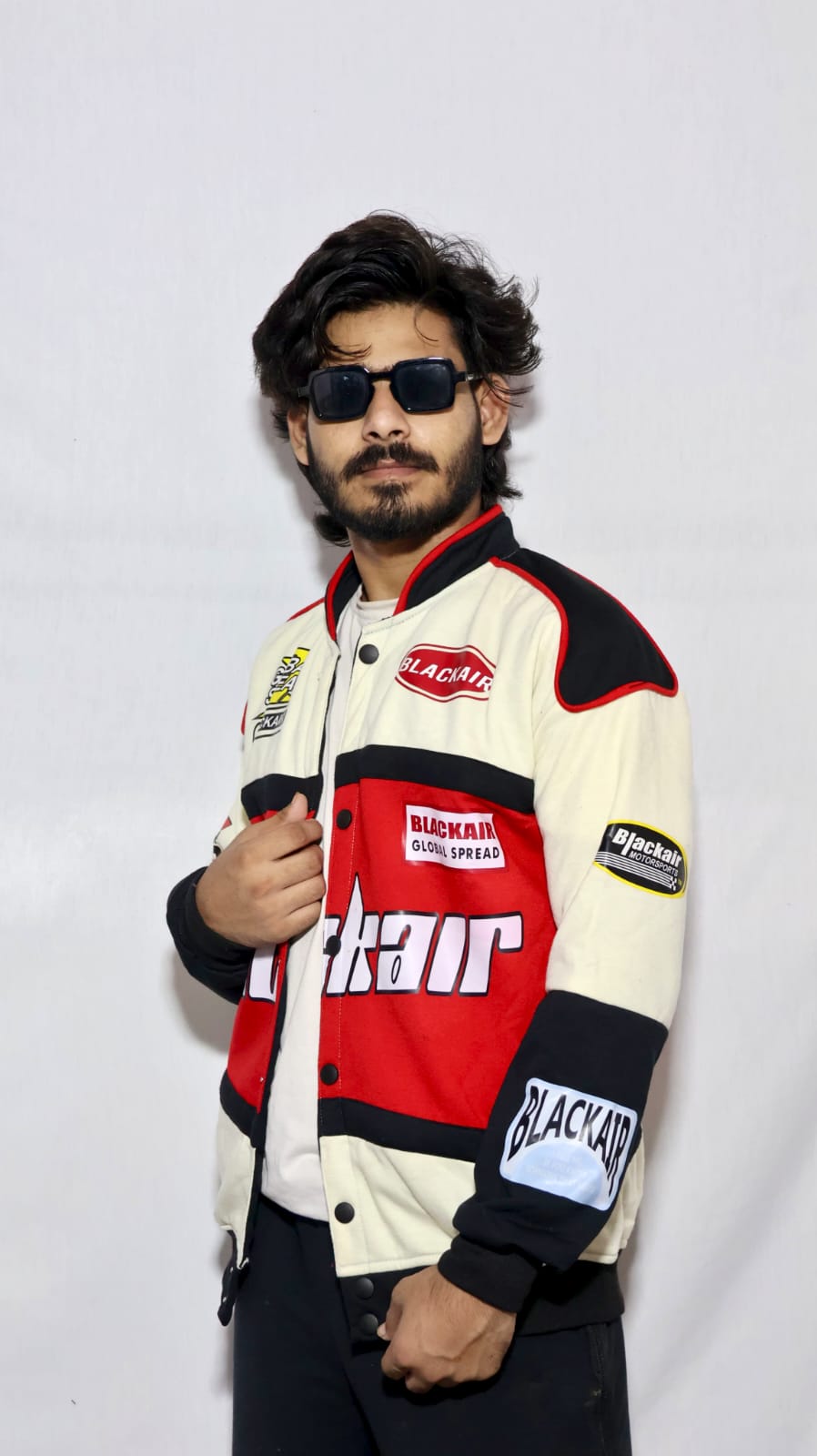 Racing Icon Vintage Black Air Jacket | Classic Motorsport Fashion & Racers