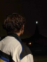 Blackair racing jacket blue and white by Xoratic