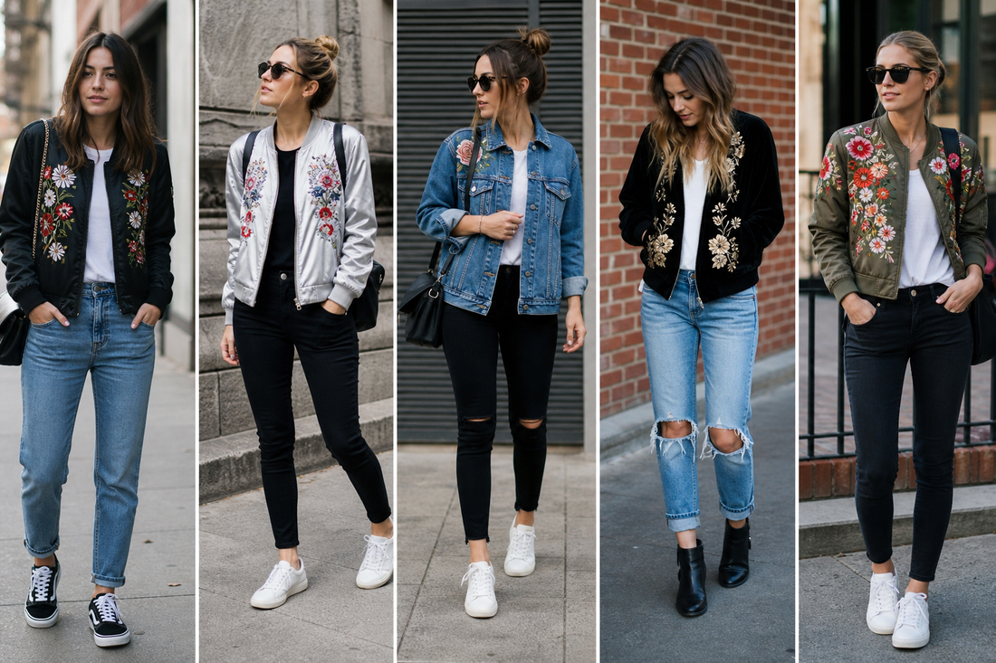 5 Ways to Style Embroidered Jackets for Casual Urban Looks