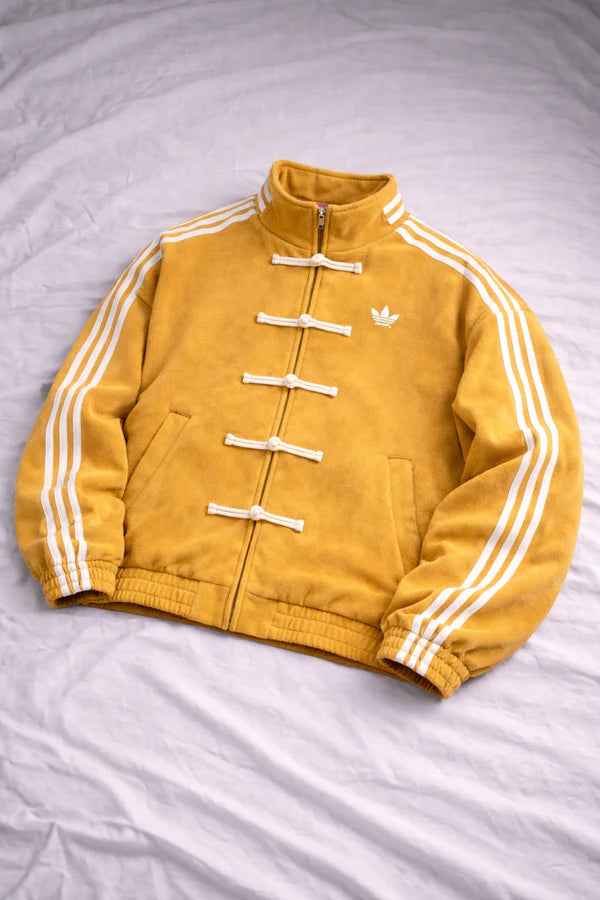 Chinese New Year CNY Premium Streetwear Jacket in Yollow.