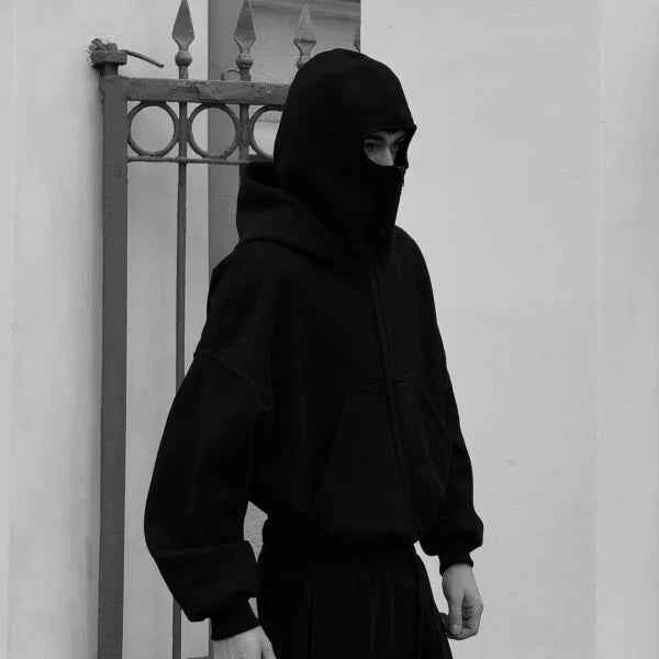 Ninja Hoodie with Built-In Balaclava.