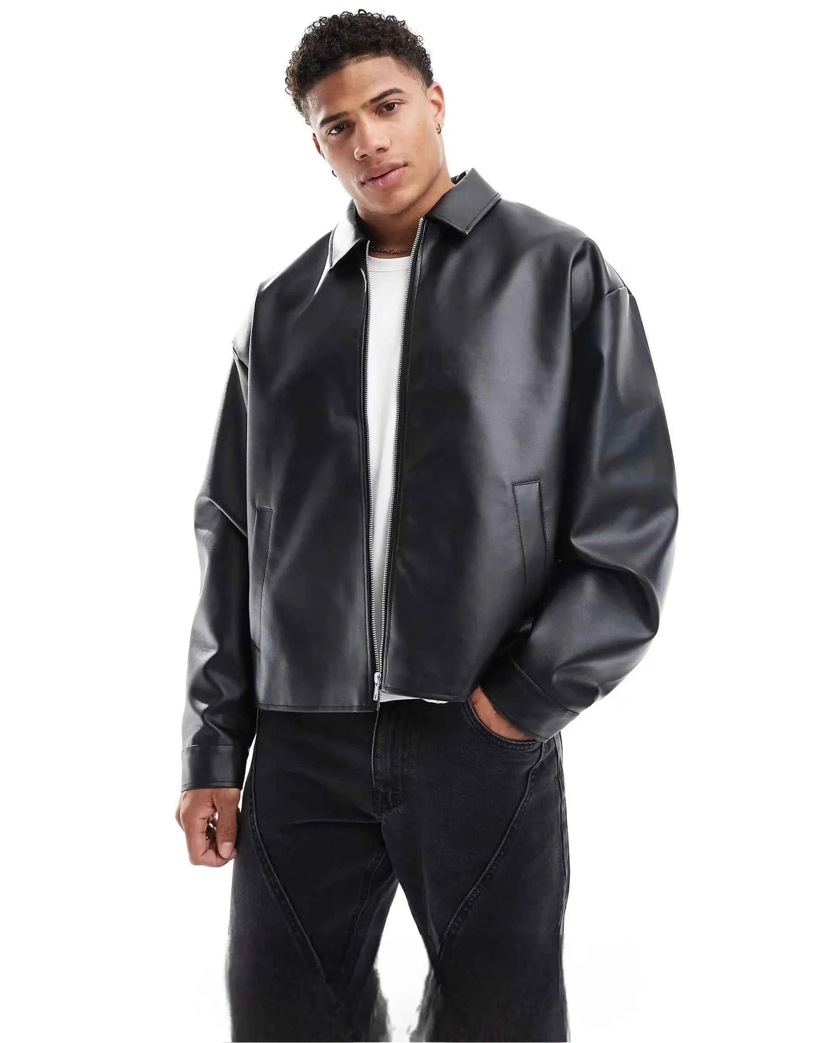 Leather Jacket Duo Pack – Premium Black & Maroon Combo | Xoratic