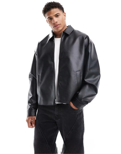 Leather Jacket Duo Pack – Premium Black & Maroon Combo | Xoratic