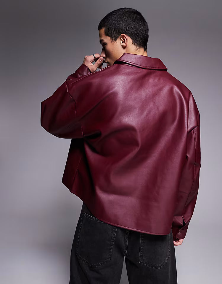 Leather Jacket Duo Pack – Premium Black & Maroon Combo | Xoratic