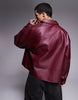 Leather Jacket Duo Pack – Premium Black & Maroon Combo | Xoratic