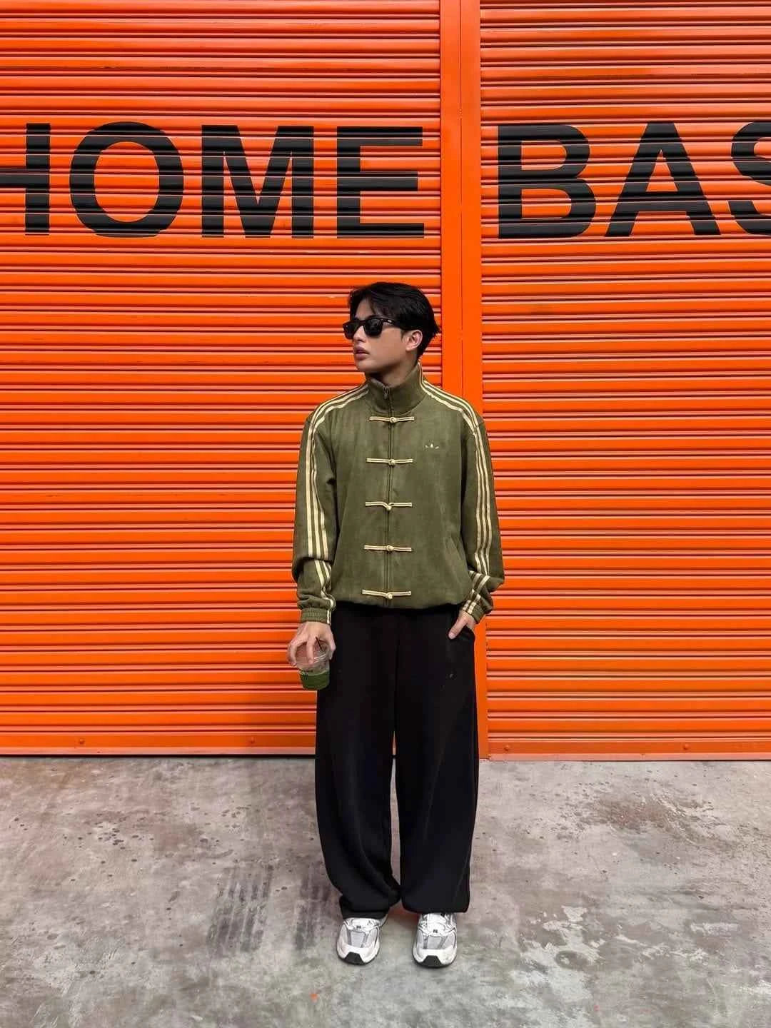 Xoratic Premium Green CNY Jacket – Trendy Streetwear for Casual Outfits.
