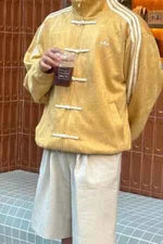 Xoratic Golden CNY Streetwear Jacket – Premium Bold Winter Fit.