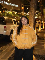 Xoratic Golden CNY Streetwear Jacket – Premium Bold Winter Fit.