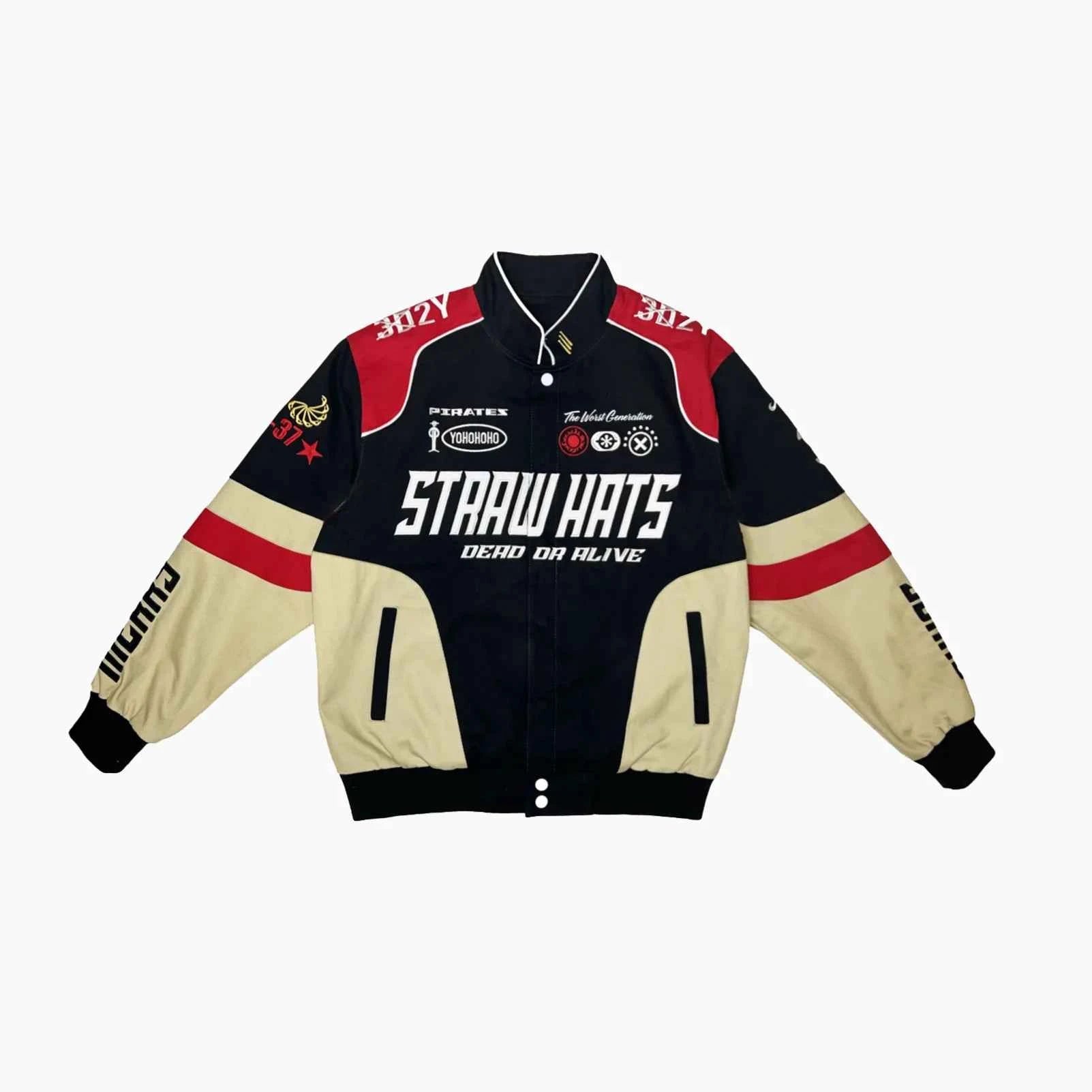 straw hats racing jacket ii unique style.