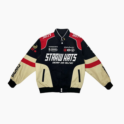 straw hats racing jacket ii unique style.