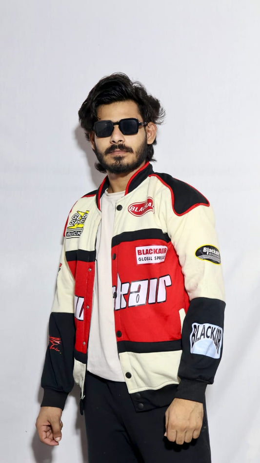 Racing Icon Vintage Black Air Jacket | Classic Motorsport Fashion & Racers