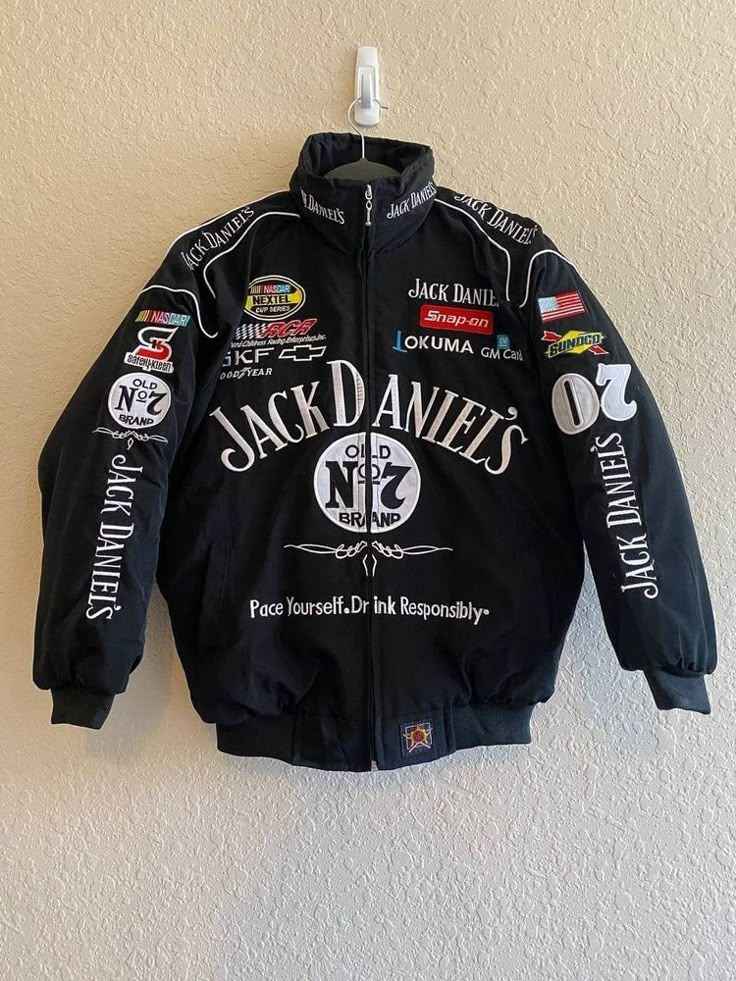 Heritage-style embroidered racing jacket by Xoratic