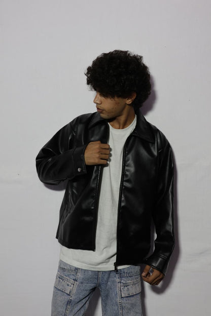 Premium racing collection  Ferrari raching jacket and black leather jacket in one parcel...