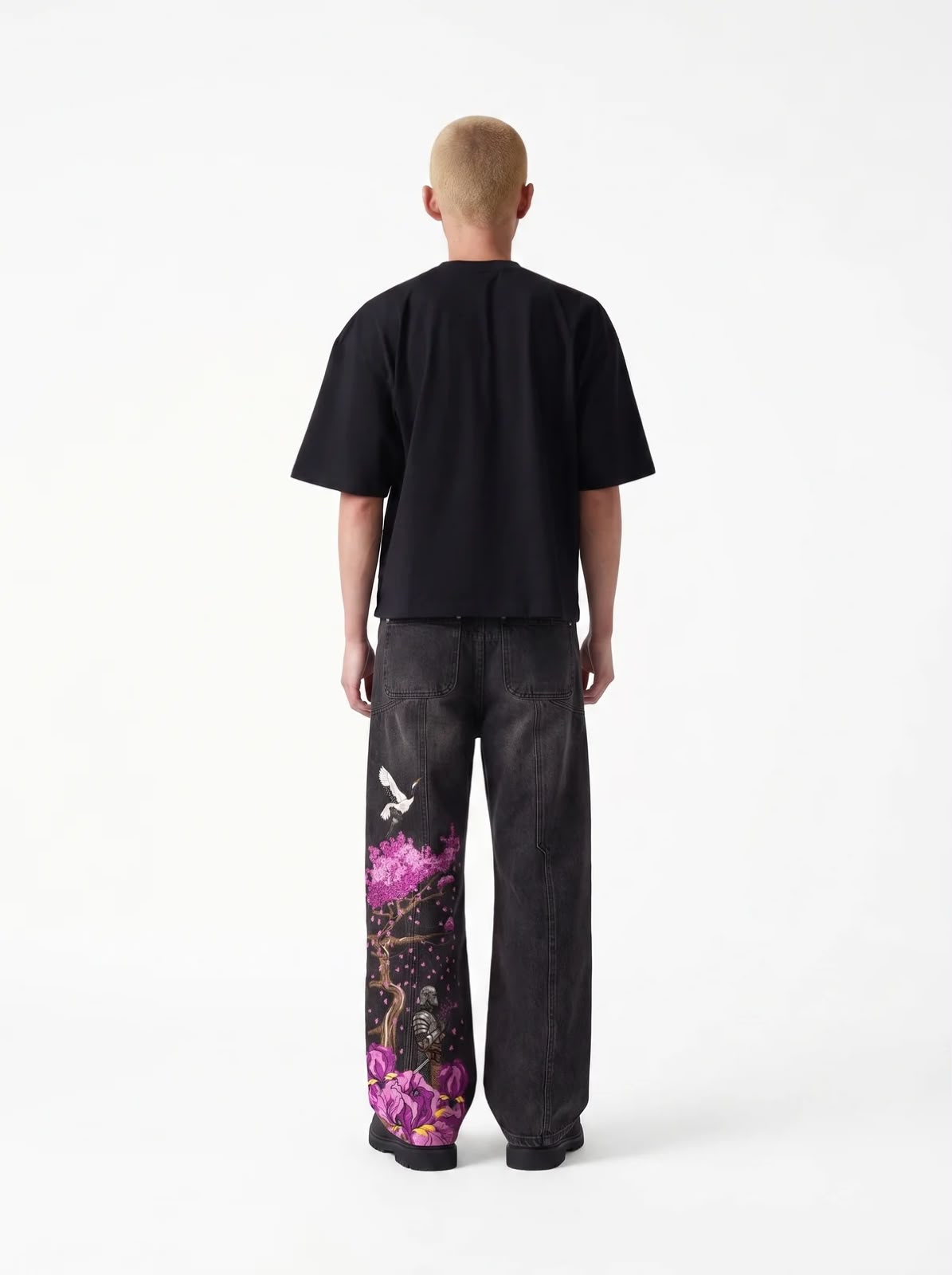 Iris Crane Knight Embroidered Jeans
