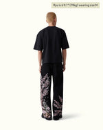 Cherry Blossom Knight Embroidered Jeans