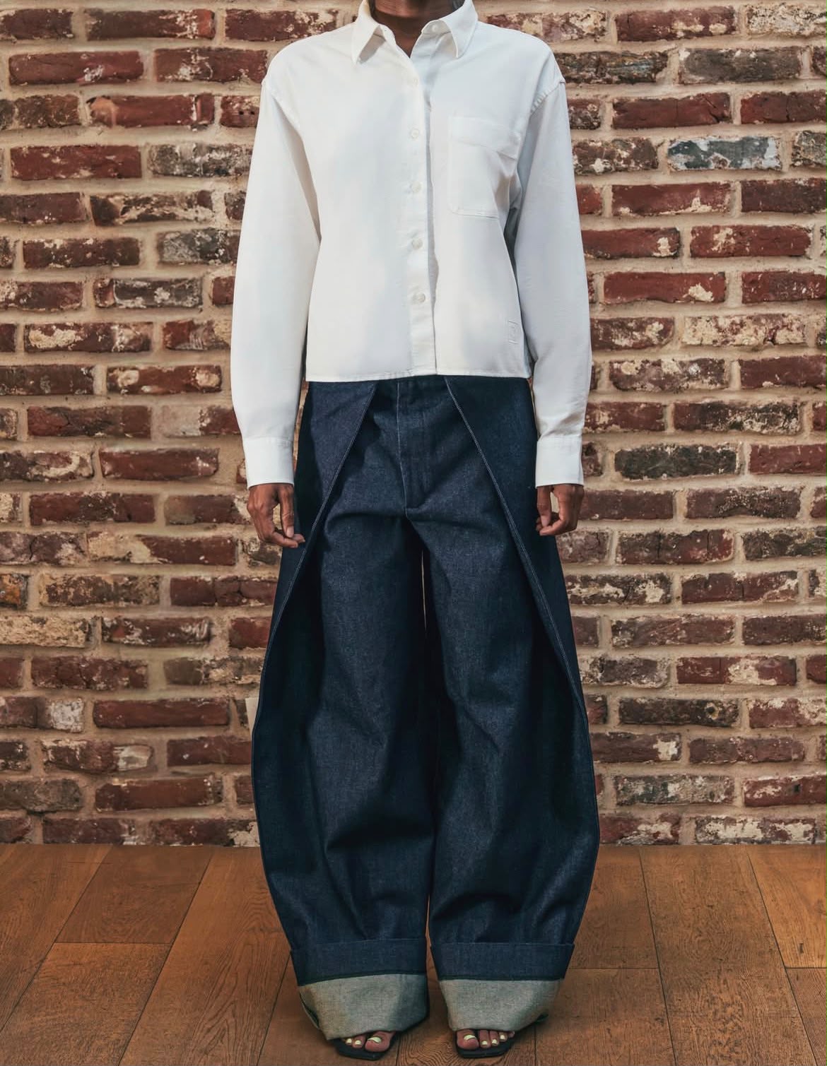 Wrapped Barrel Jeans