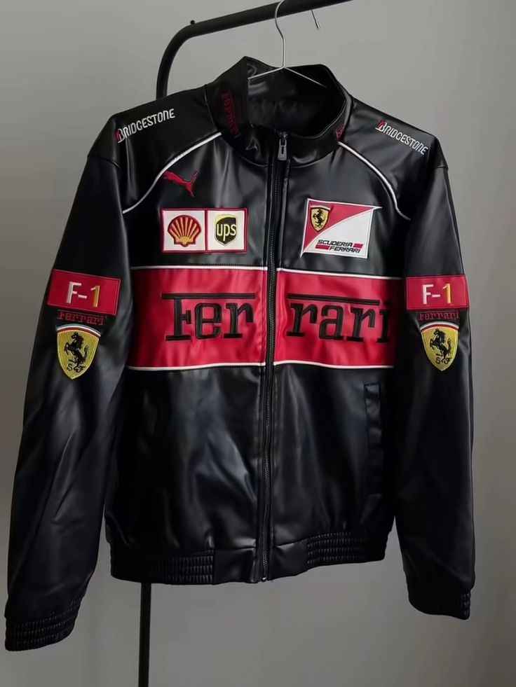 Racing-style leather jacket by Xoratic