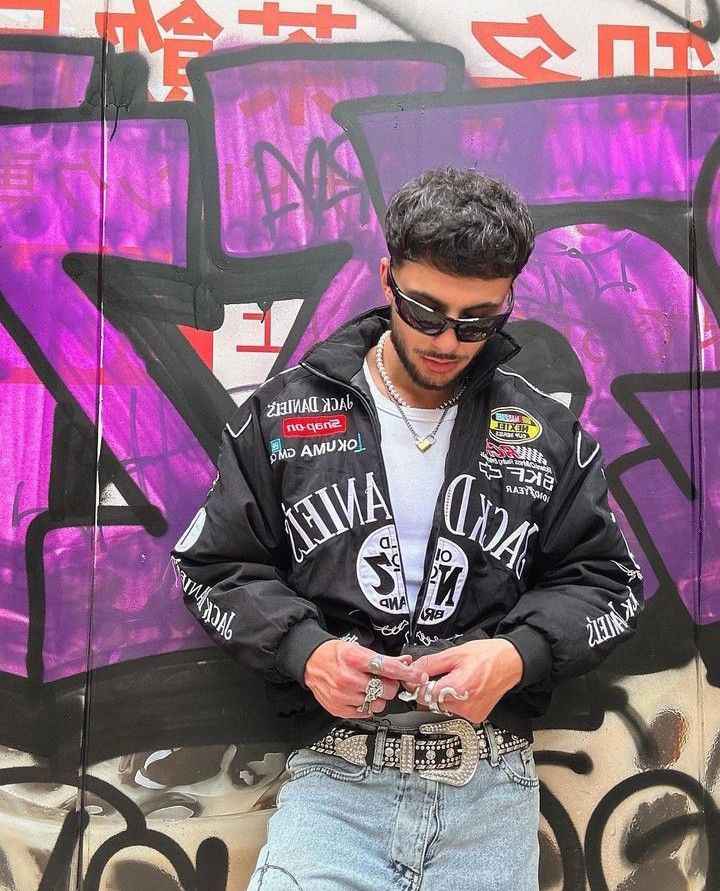 Heritage-style embroidered racing jacket by Xoratic