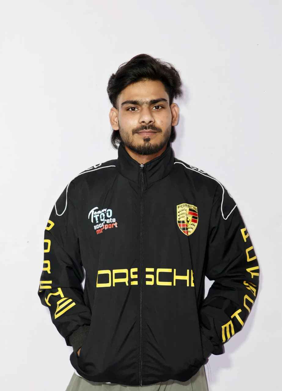 Porsche Racing jacket in dtf print .