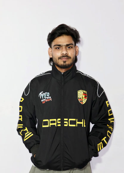 Porsche Racing jacket in dtf print .