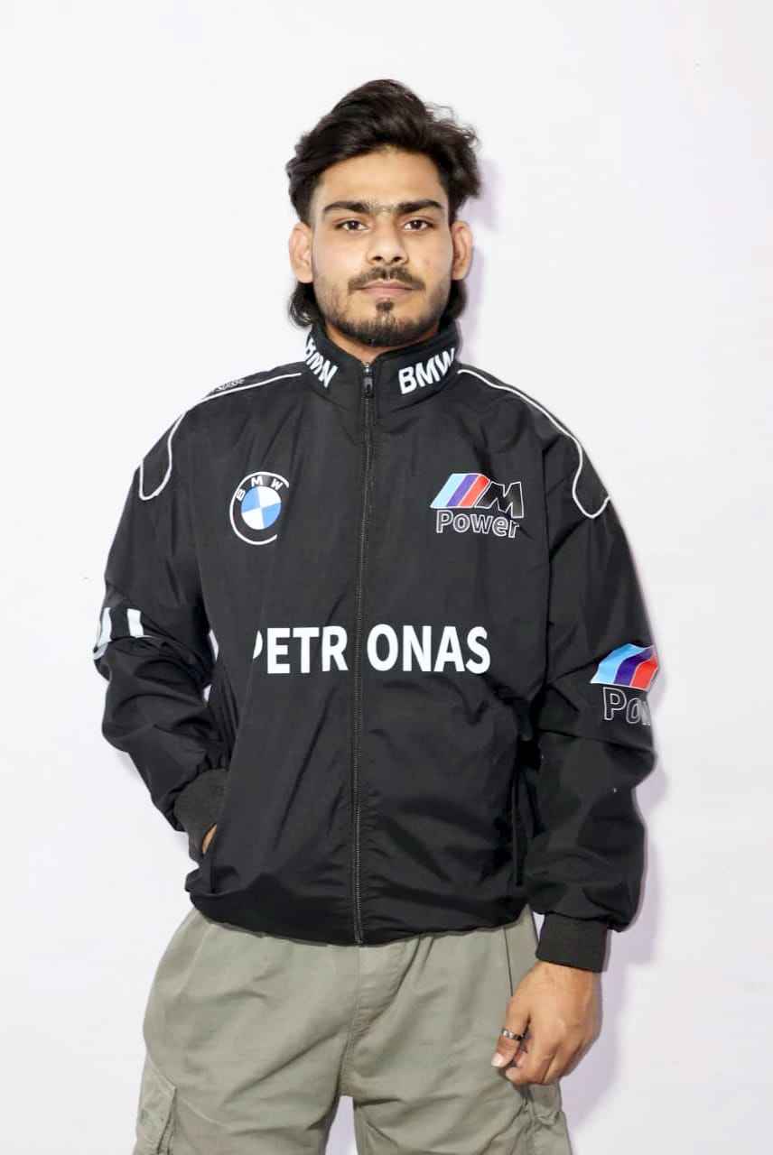 Racing jacket DTF print by Xoratic