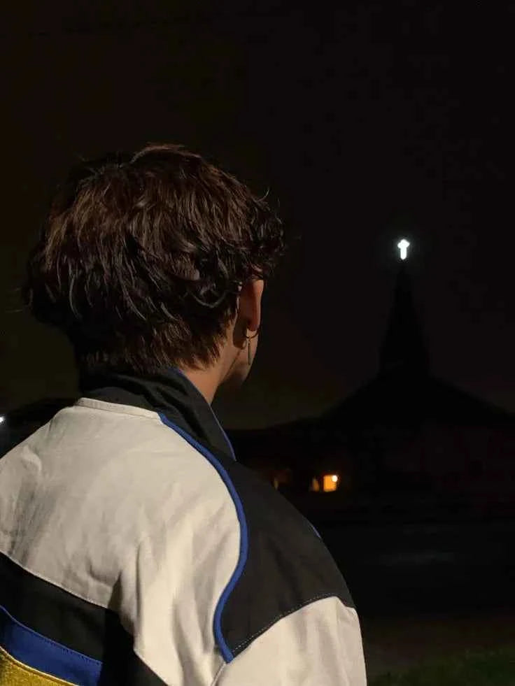 Blackair racing jacket in blue& white.