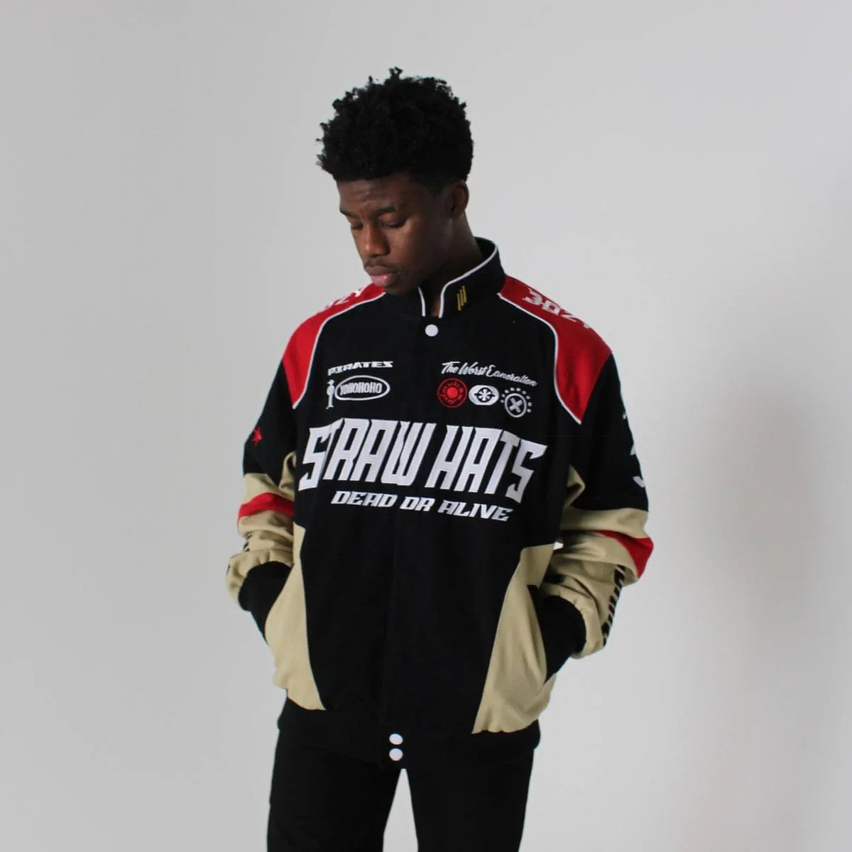 straw hats racing jacket ii unique style.
